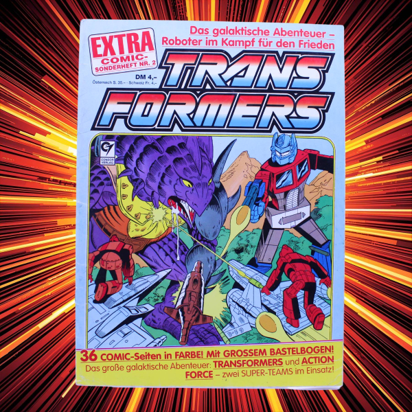 Transformers Extra Comic-Sonderheft Nr. 2 Condor 1989